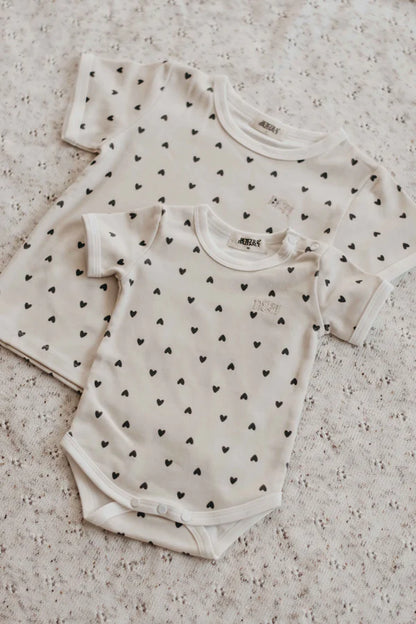 Little Hearts Bodysuit/Tee