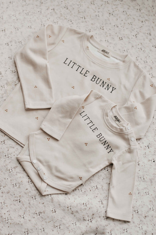 Little Bunny Long Sleeve Bodysuit/Tee