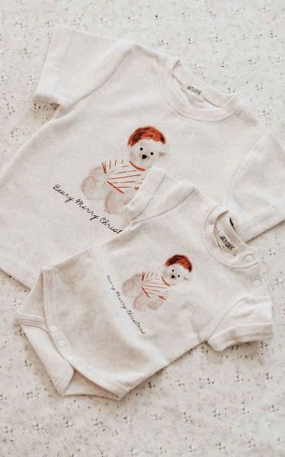 Beary Merry Christmas Bodysuit/Tee