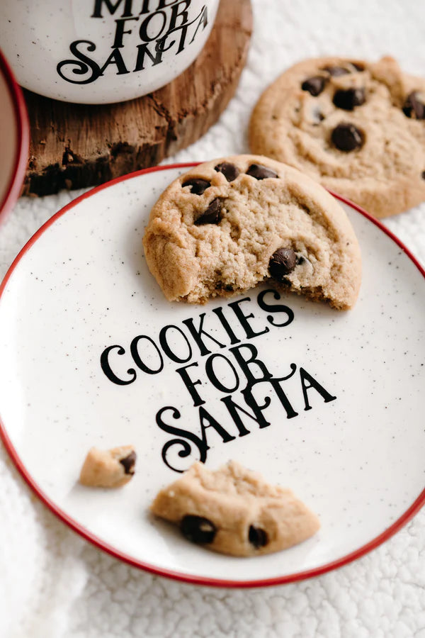 Cookies for Santa Plate