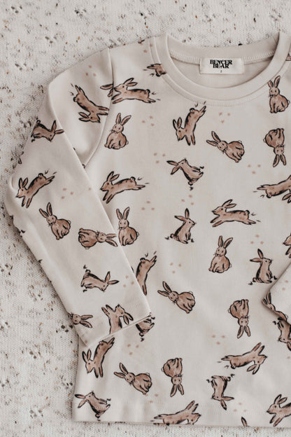 *PRE ORDER* Bunnies Long Sleeve Bodysuit/Tee