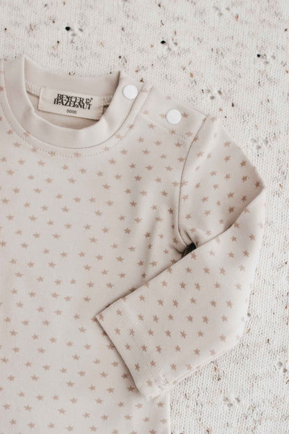 *PRE ORDER* Stars Long Sleeve Bodysuit/Tee