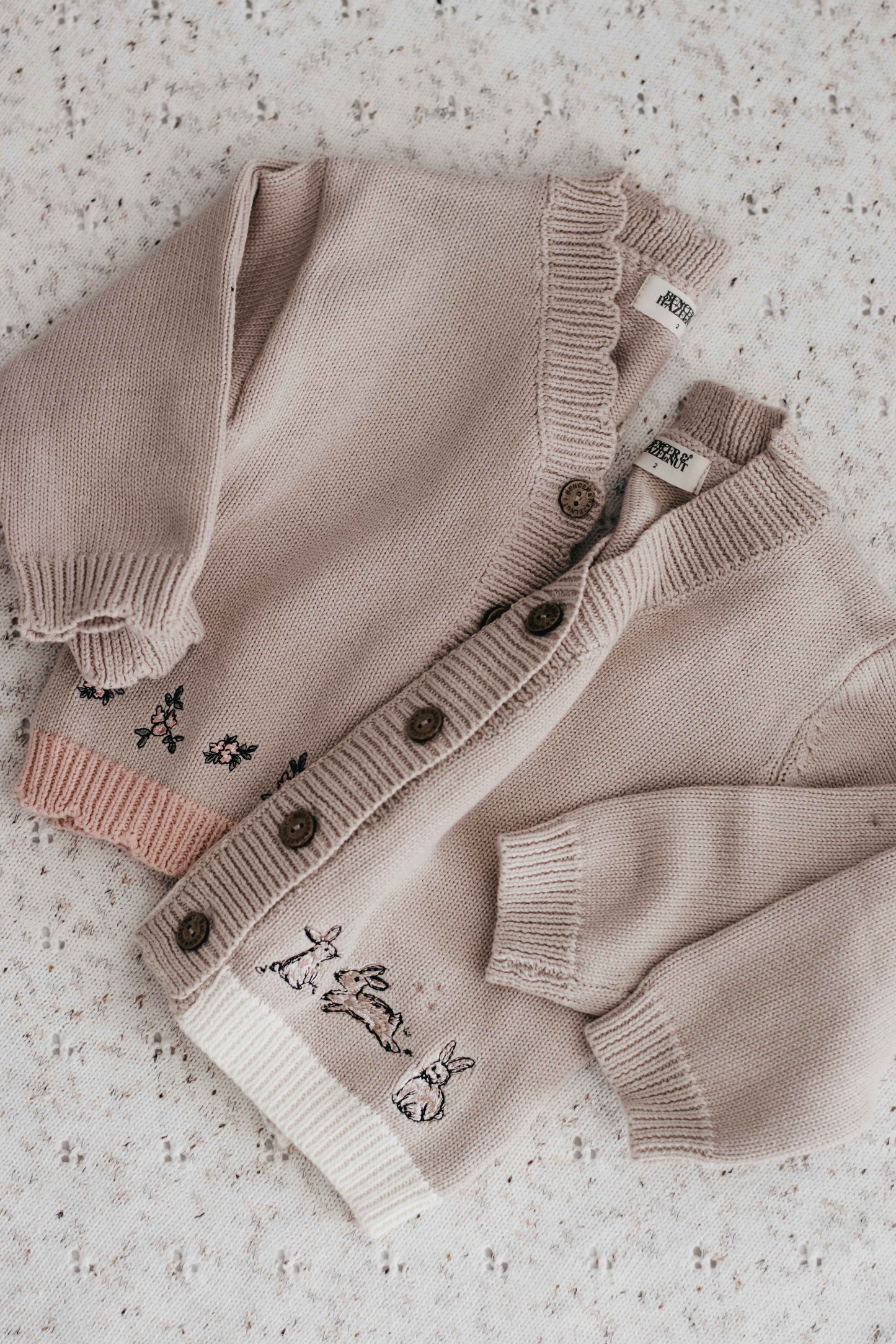 *PRE ORDER* Knit Cardy | Bunnies