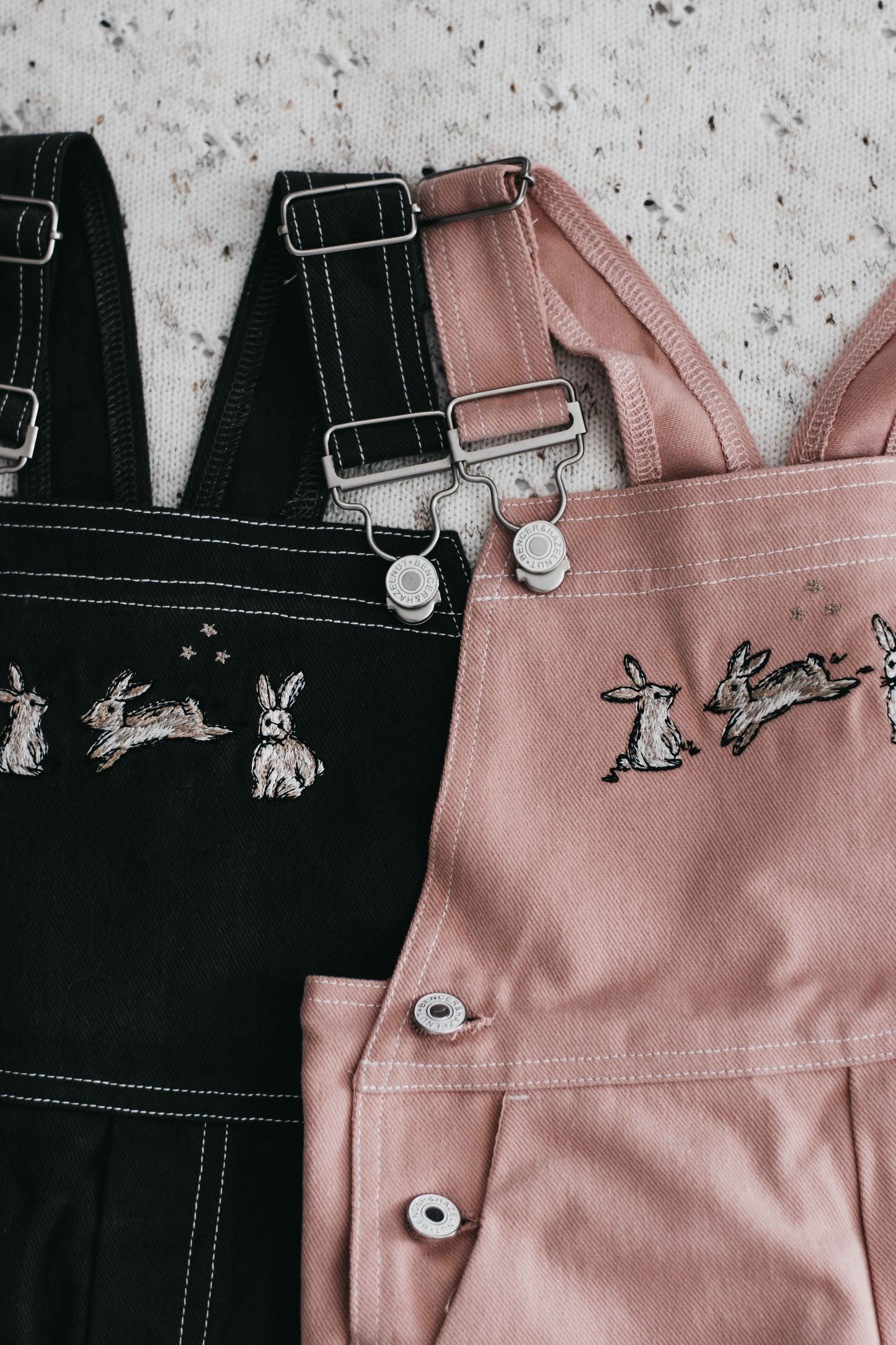 *PRE ORDER* Denim Overalls | Pink