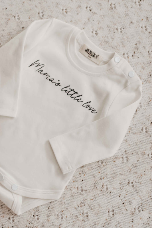 Mama's Little Love Long Sleeve Bodysuit/Top