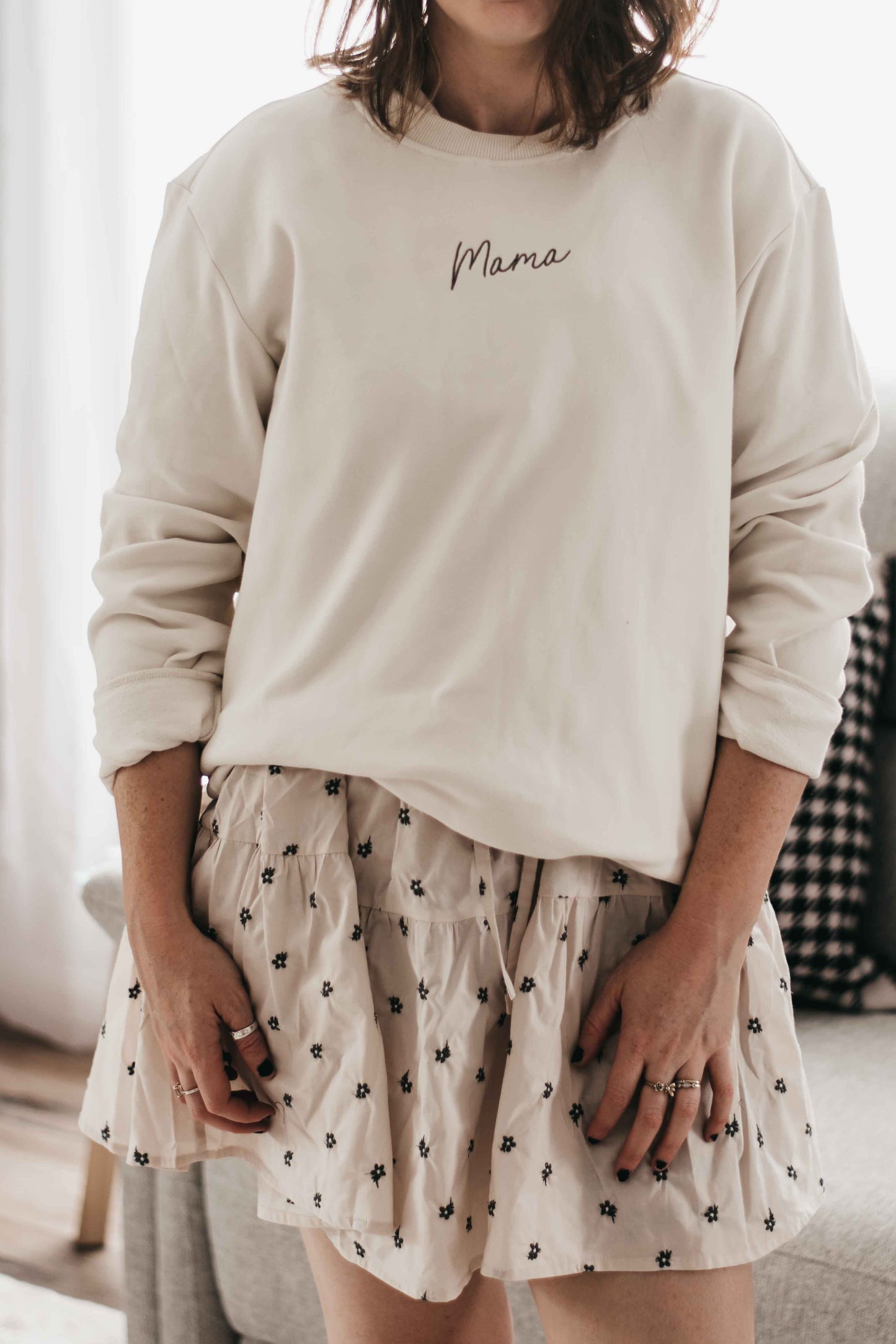 Mama Sweater | Beige