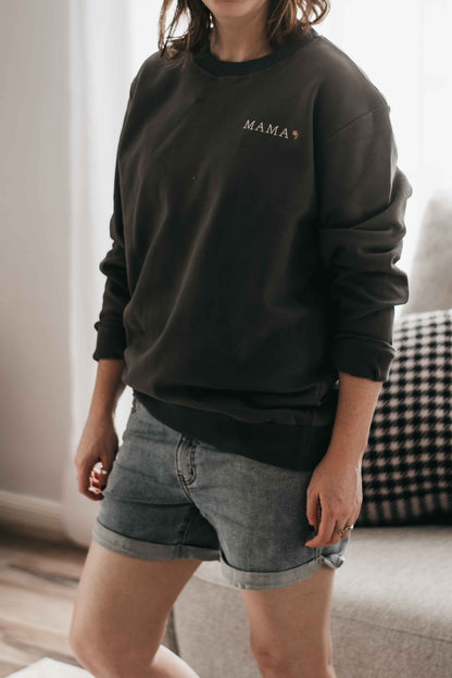 Mama Sweater | Charcoal