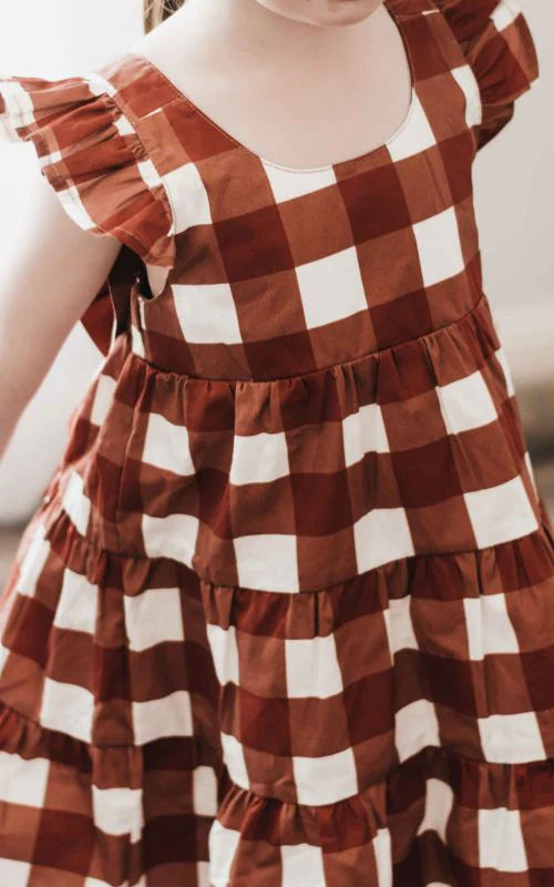 Gingham Playsuit/Dress