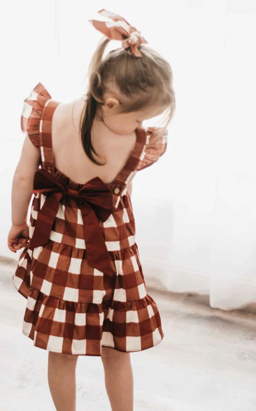 Gingham Playsuit/Dress