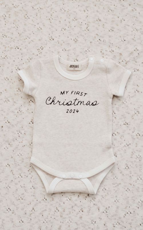 My First Christmas 2024 Bodysuit