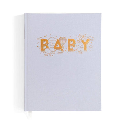 Baby Book | Grey (Boys Print)