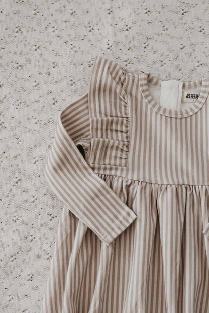 Long Sleeve Dress | Stripe