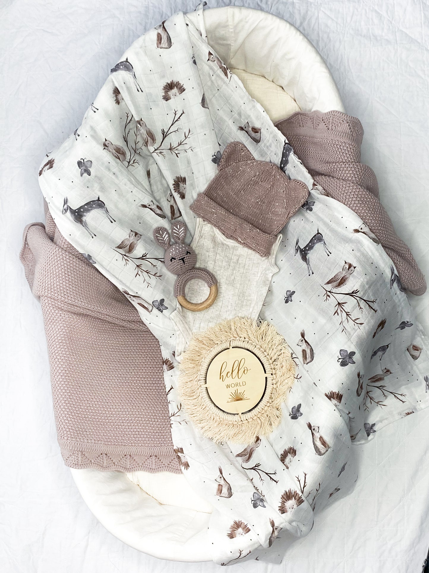 Muslin Swaddle | Woodland