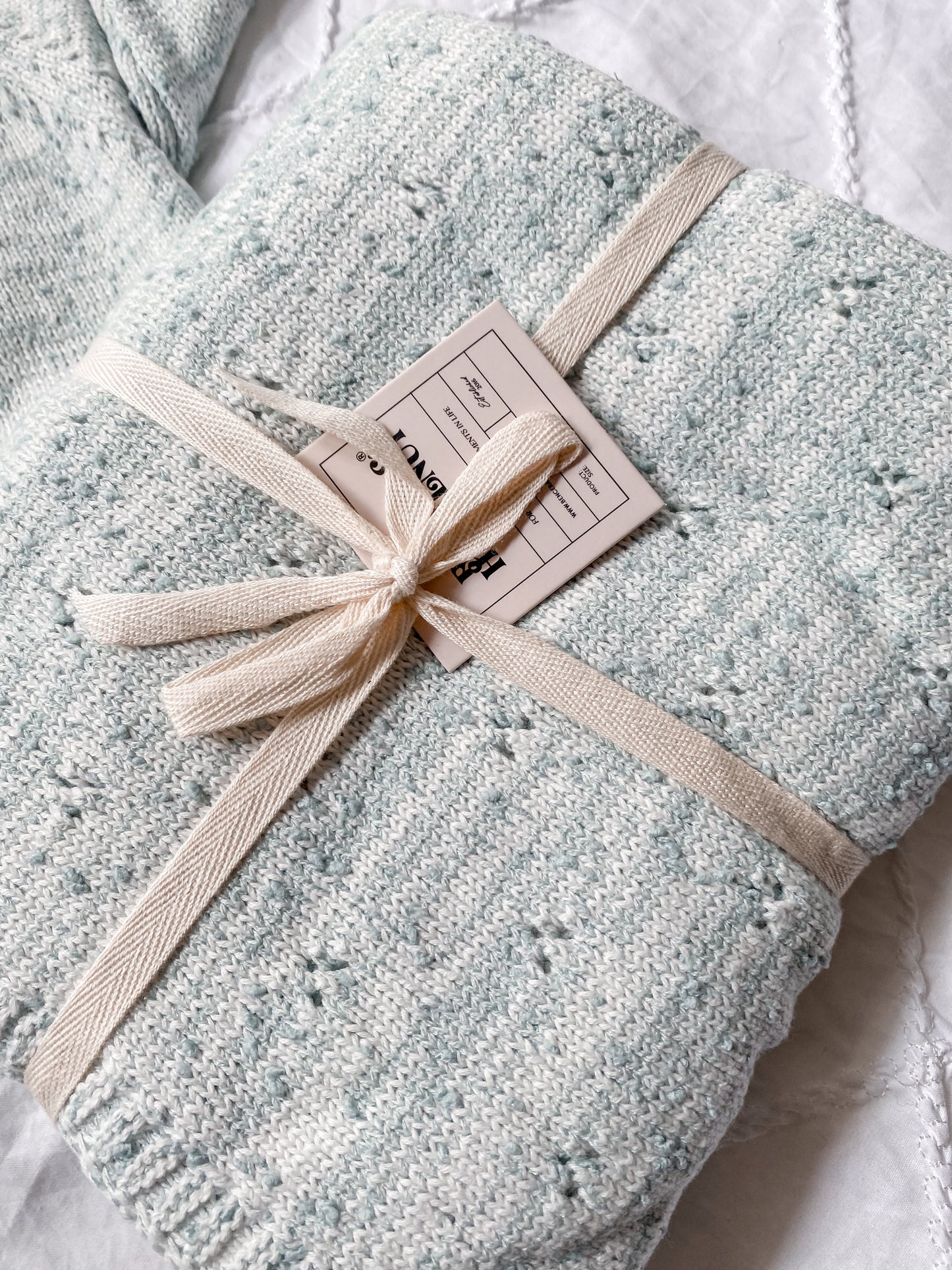 Knit Blanket | Seasalt