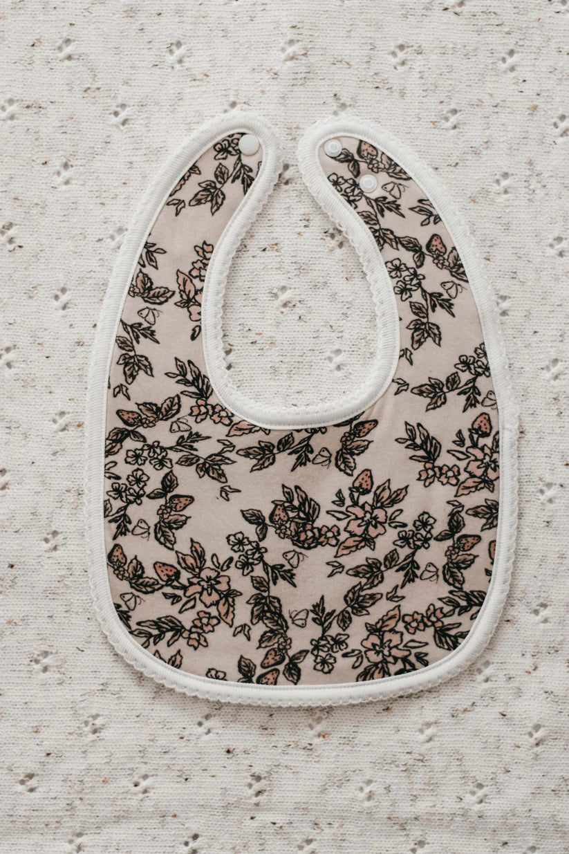 Strawberry Fields Bib